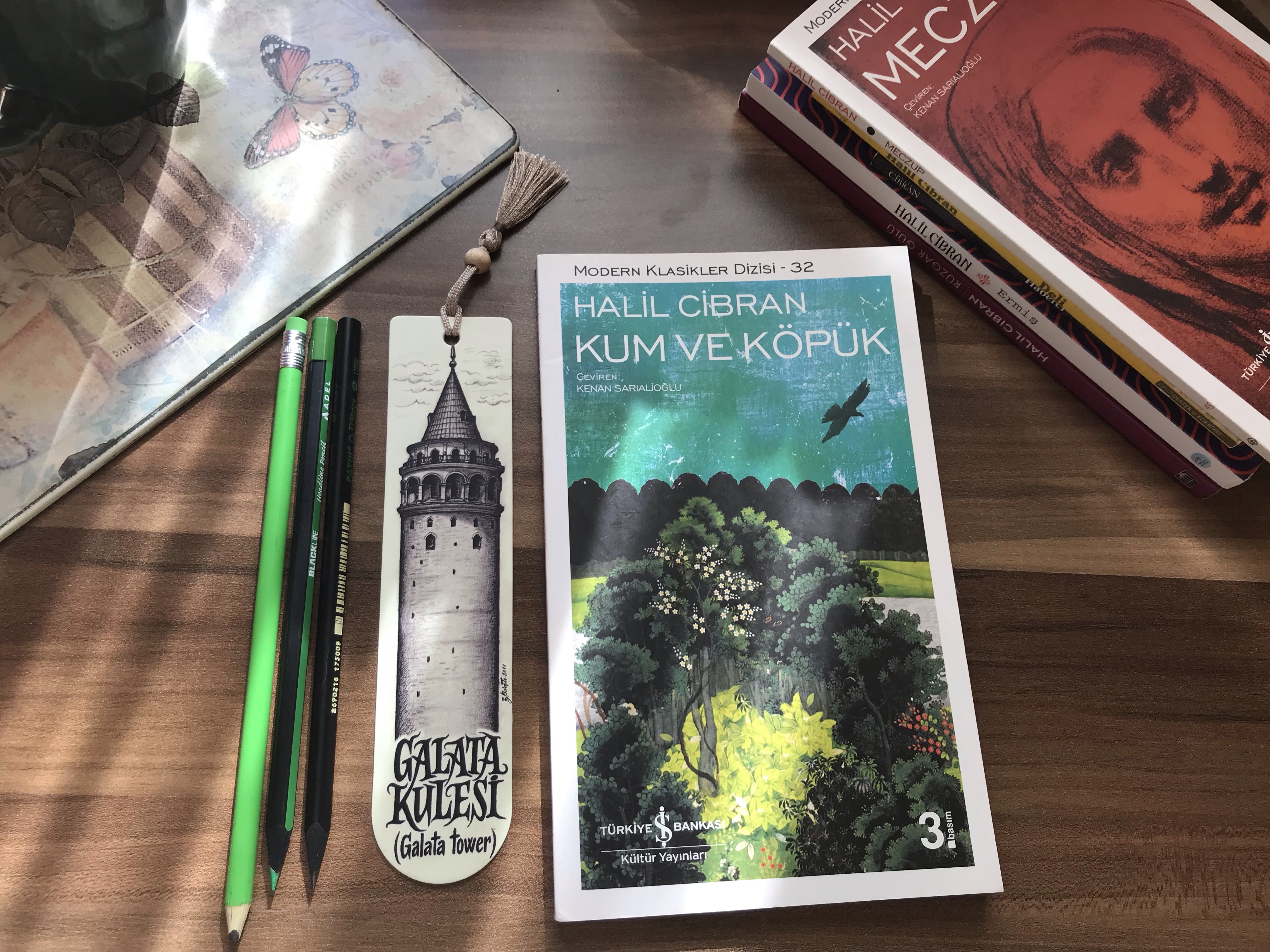 Kum ve Köpük, Ermiş, Rüzgar Gülü, Halil&nbsp;Cibran