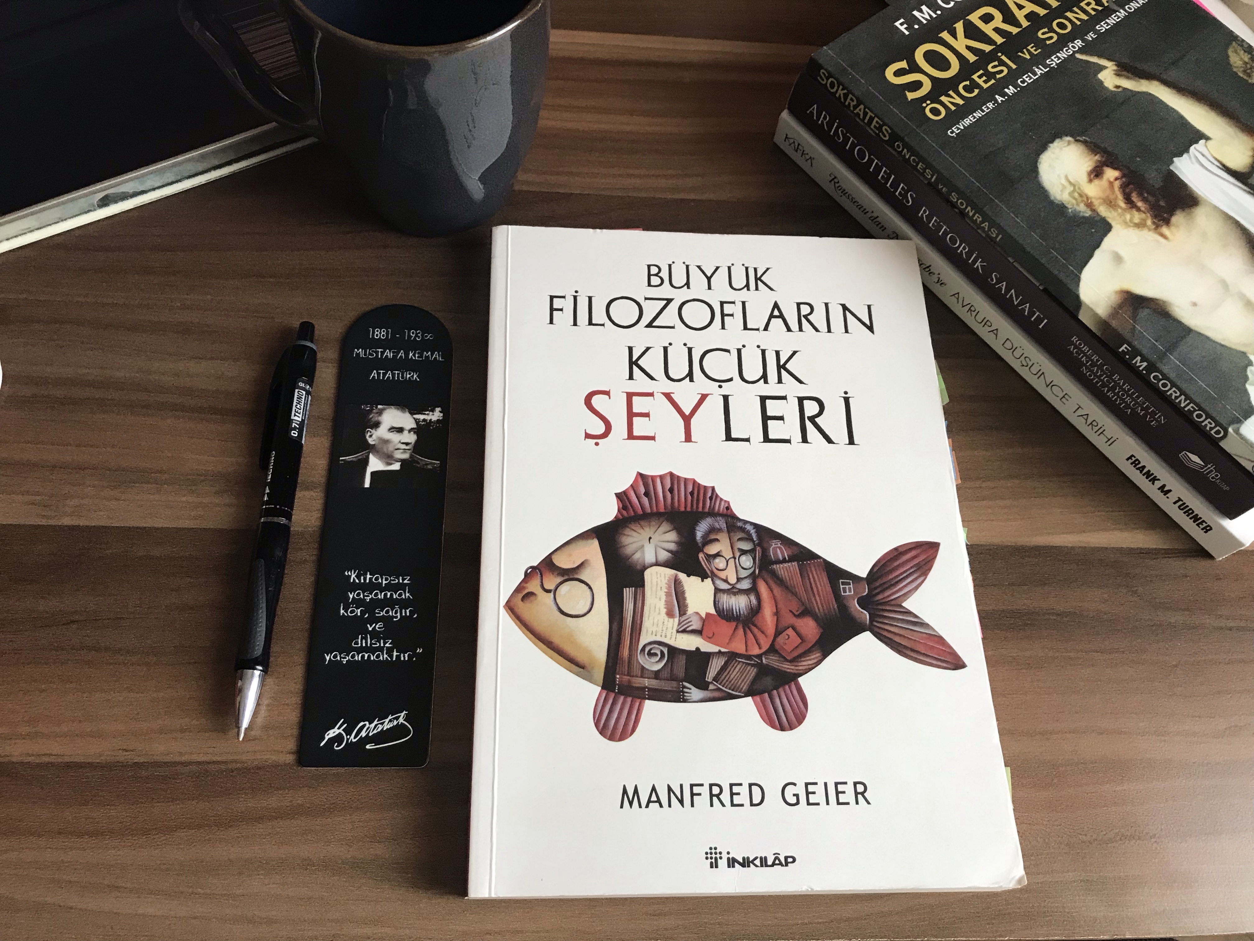 Büyük Filozofların Küçük Şeyleri, Manfred&nbsp;Geier